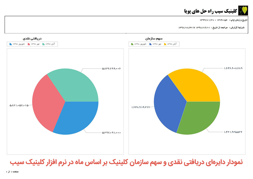 کلینیک-کلینیک سیب-گزارشات کلینیک-گزارشات آماری کلینیک